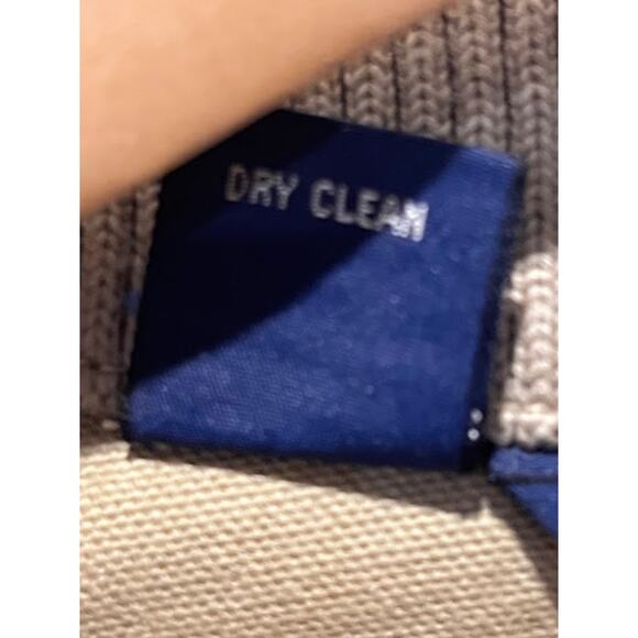 VTG Polo Ralph Lauren Jacket Harrington Wool Blend Collar Cuffs 90s M - Picture 6 of 7